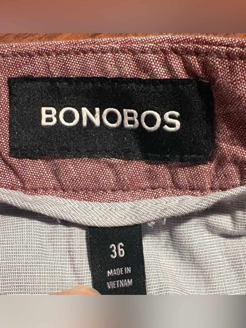 Men’s Bonobos Shorts Size 36 - Picture 4 of 5